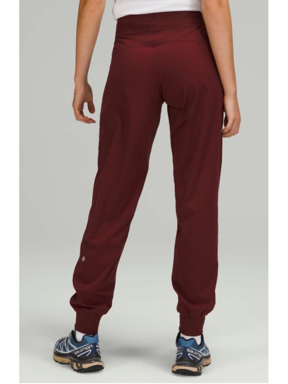 Lululemon dance studio joggers red Merlot 8